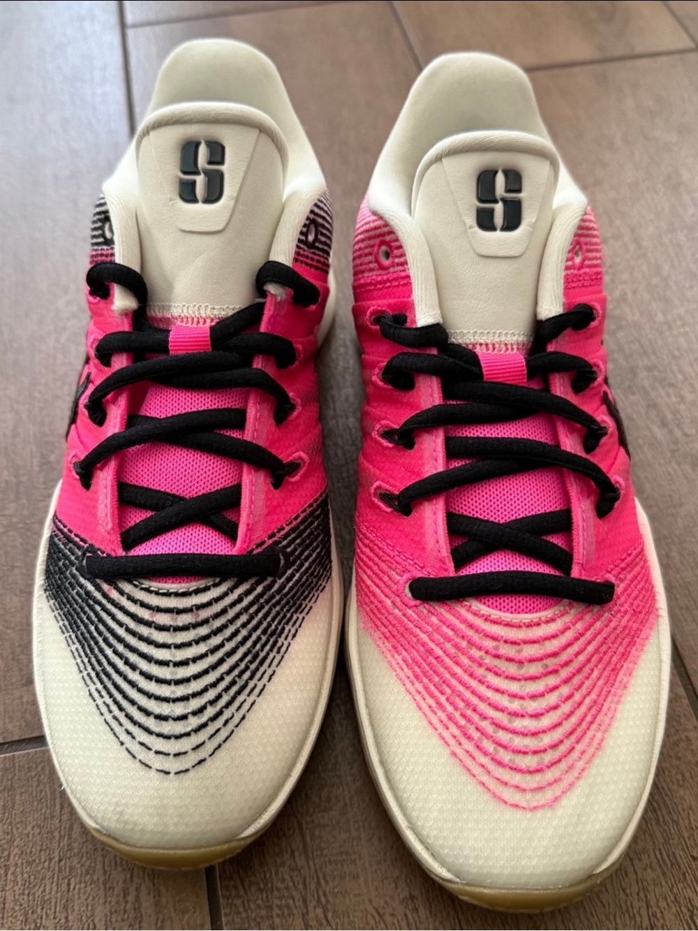 Nike By You Sabrina 3 Anyone Mismatch Beige Pink Black IO7548 900 Youth Sz 4.5Y